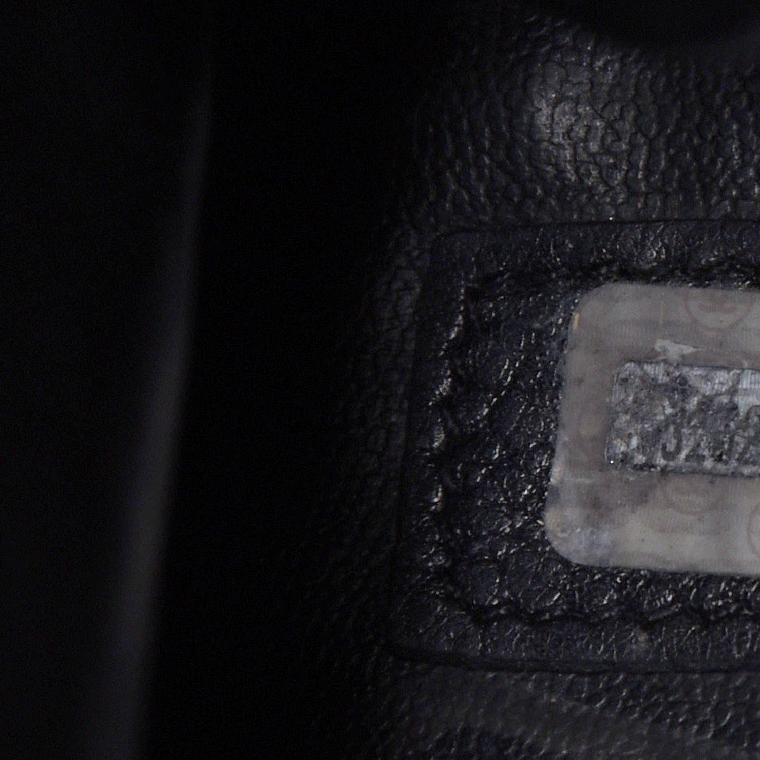 Chanel Calfskin Stitched XL Weekender Black 8 of 8