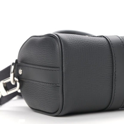 Louis Vuitton X NIGO Taurillon Monogram Denim Drip Keepall XS Black 9 of 11