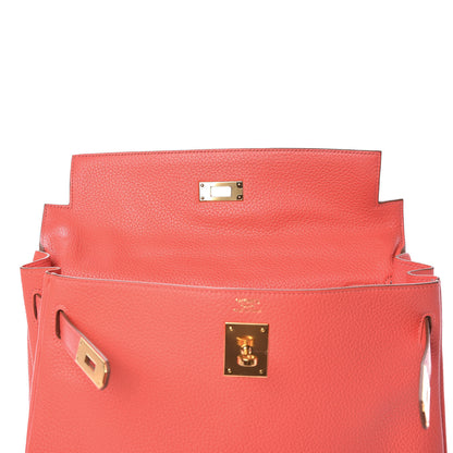 Hermes Taurillon Clemence Kelly Retourne 32 Rose Jaipur 7 of 36