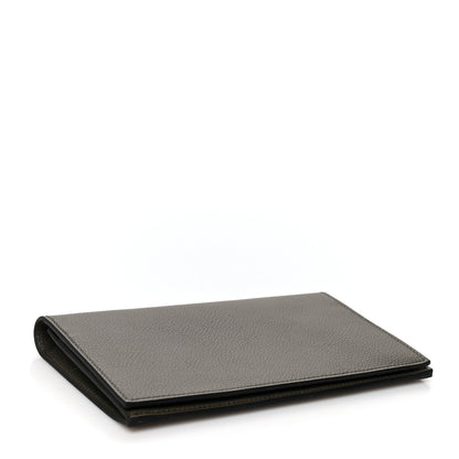 Hermes Evercolor Citizen Twill Long Wallet Vert De Gris 3 of 7