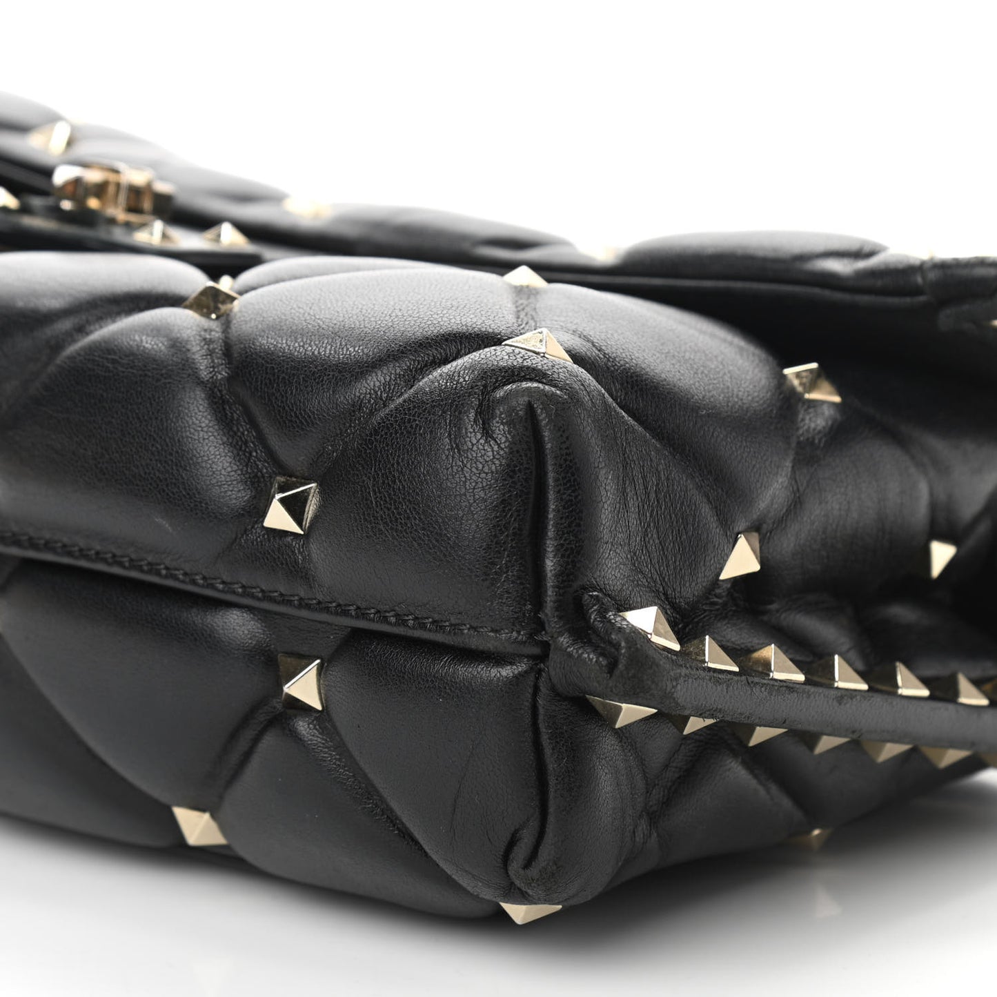 Nappa Candystud Crossbody Black