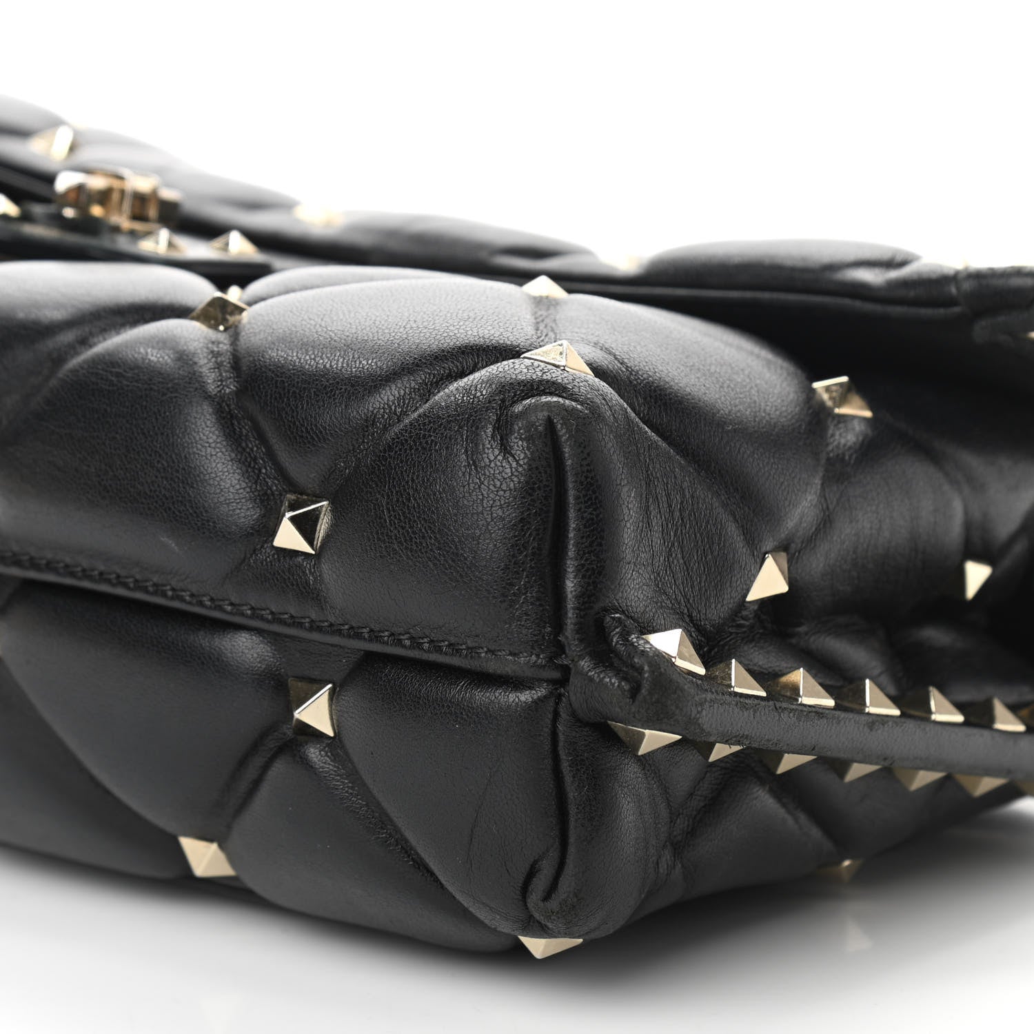 Valentino Garavani Nappa Candystud Crossbody Black 9 of 11