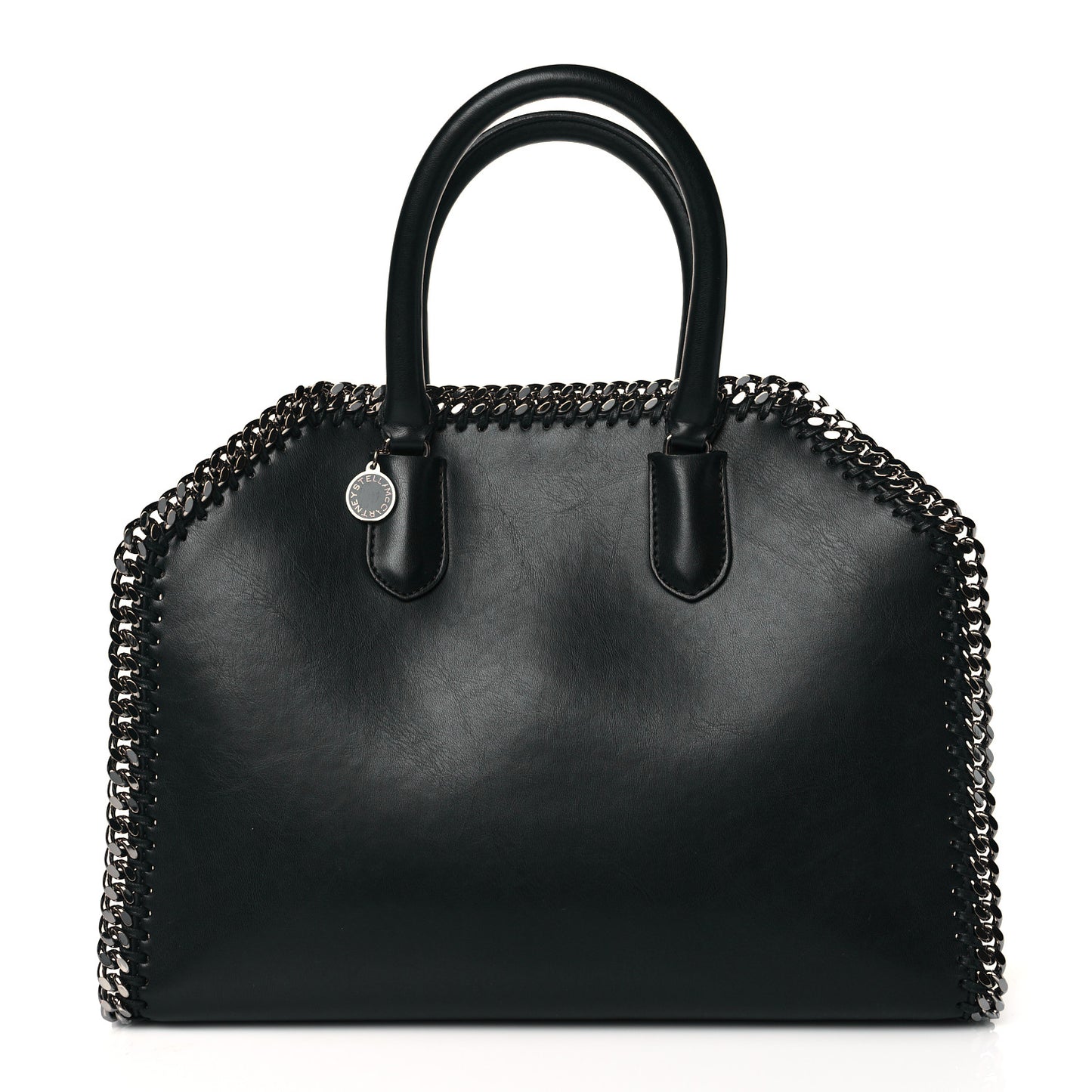 Eco Alter Nappa Falabella Box Top Handle Bag Black