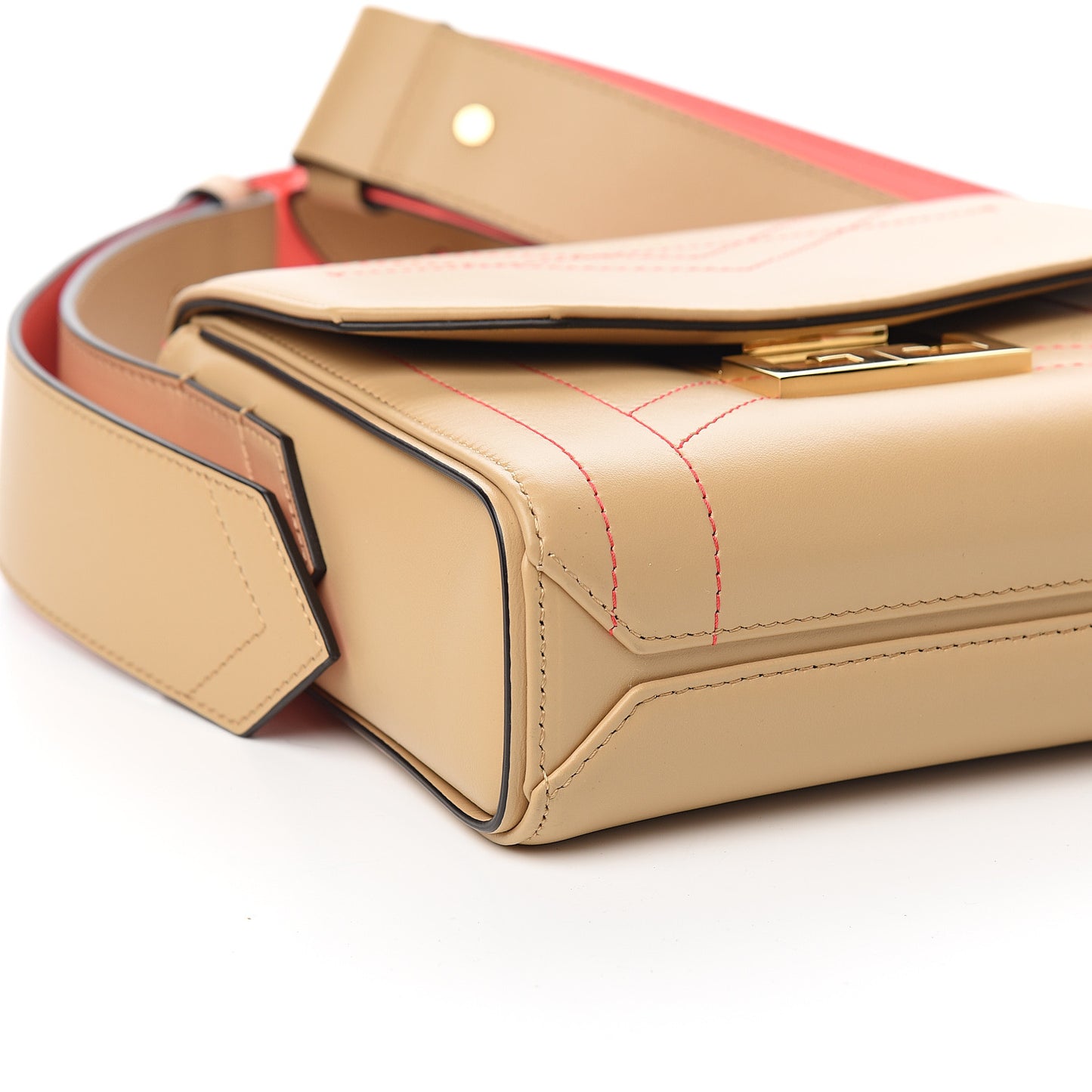 Calfskin Small Eden Beige Camel