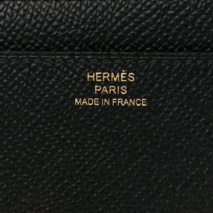 Hermes Epsom Constance Long Wallet Black 6 of 9