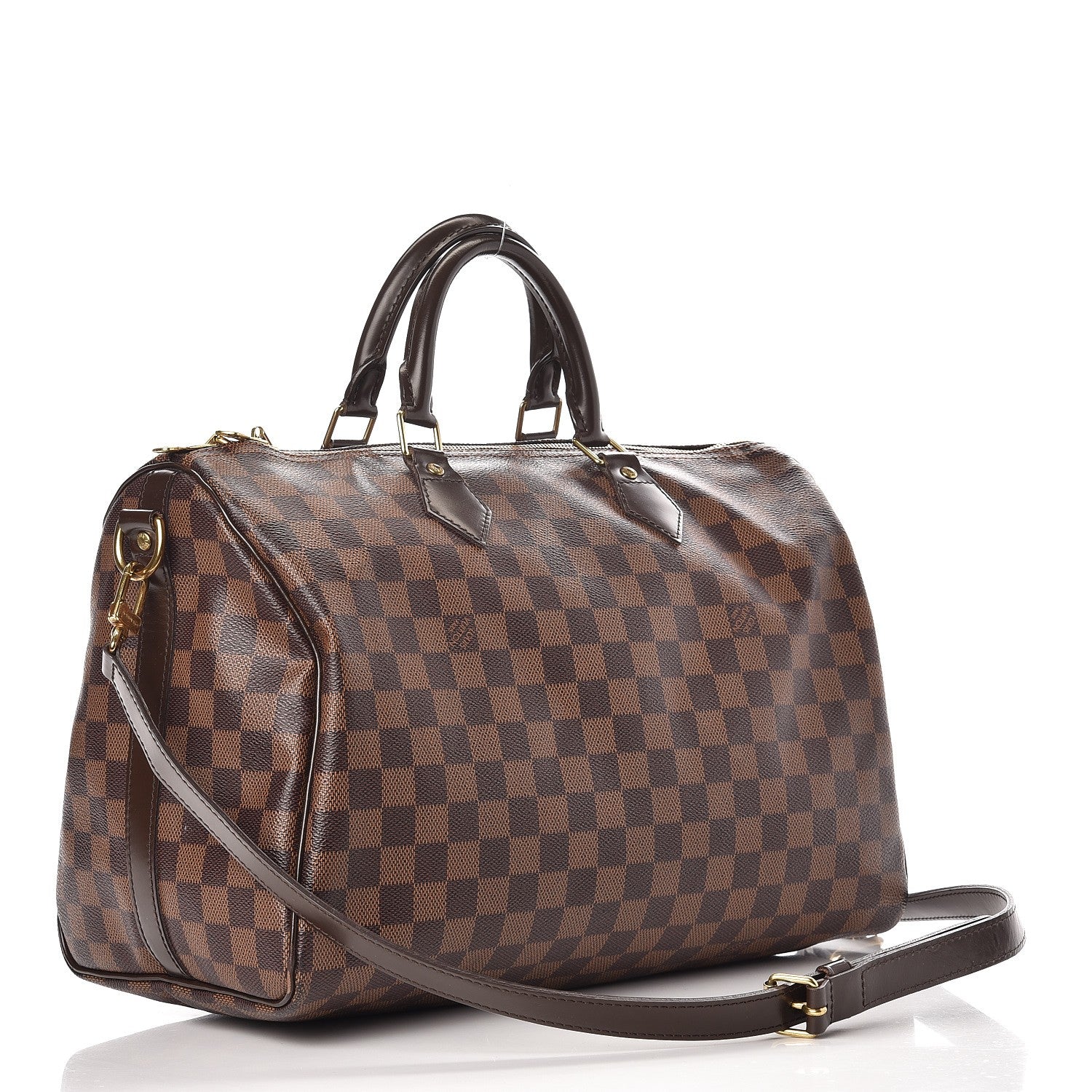 Louis Vuitton Damier Ebene Speedy Bandouliere 35 3 of 11