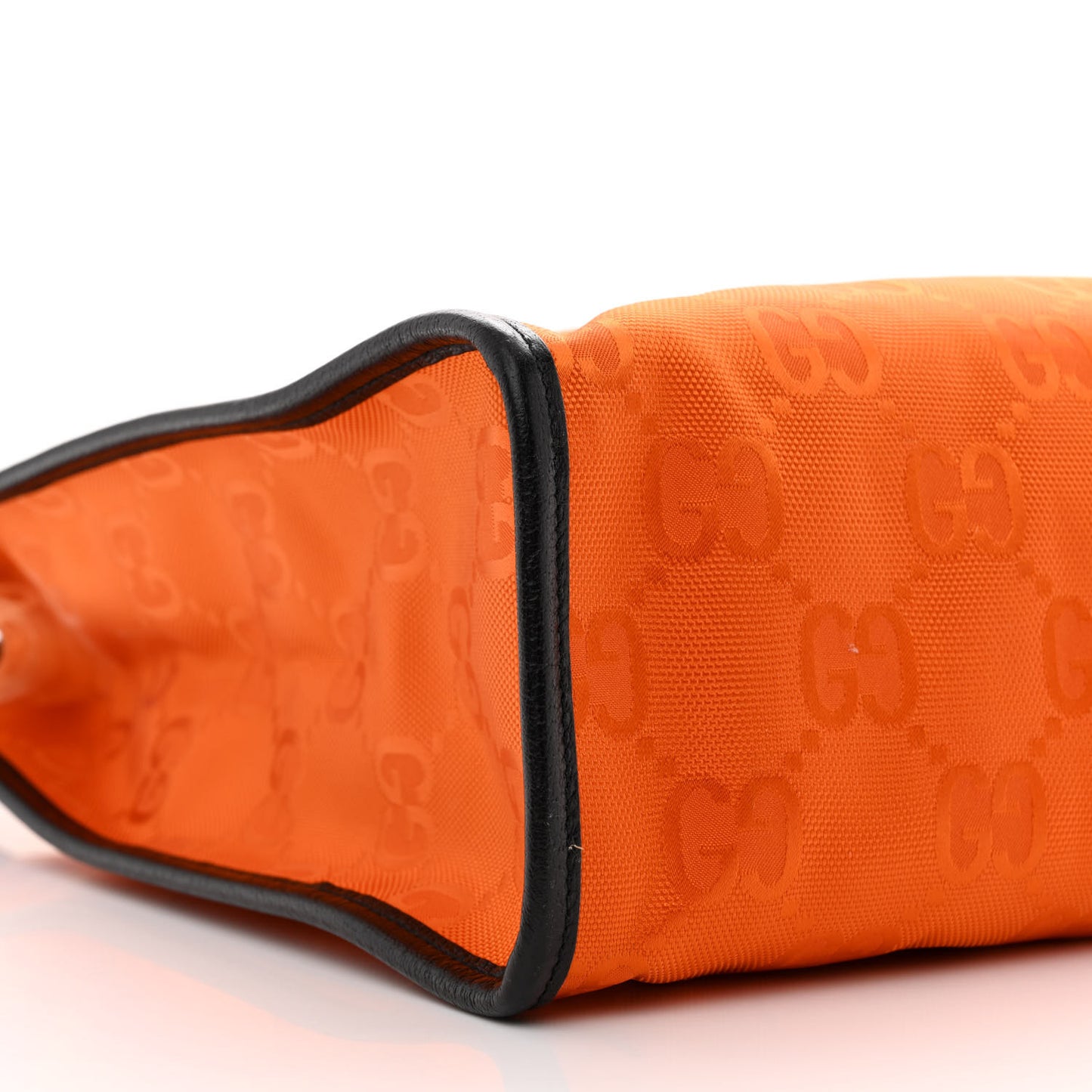 Econyl Nylon Monogram Off The Grid Long Tote Bag Carrot Orange Black