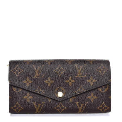 Louis Vuitton Monogram Sarah Wallet NM Rose Ballerine 1 of 7