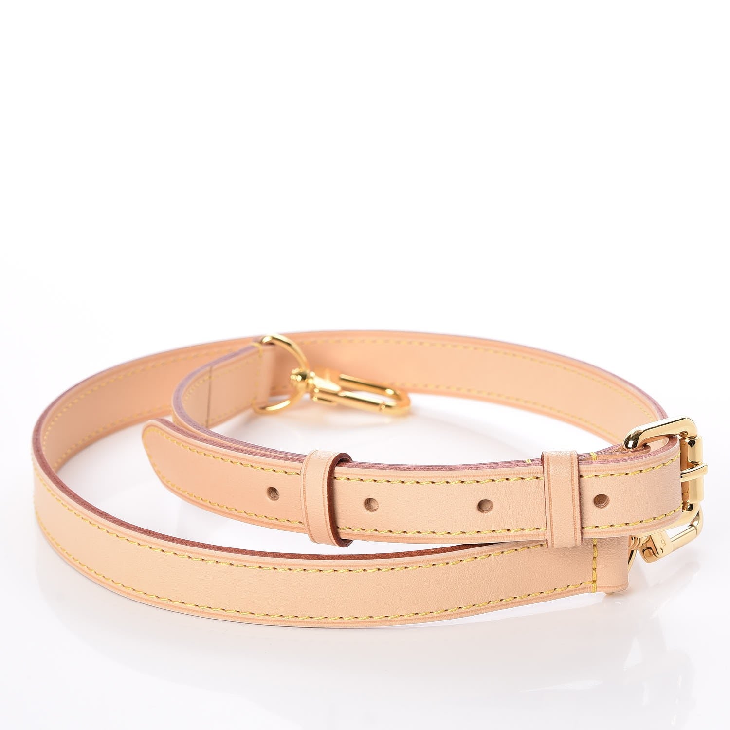 Louis Vuitton Vachetta 20mm Adjustable Shoulder Strap 3 of 5