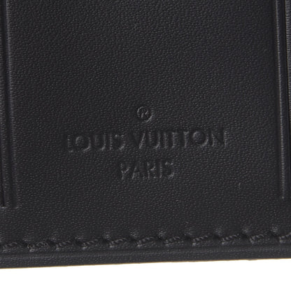 Louis Vuitton Calfskin Luggage Tag Black 4 of 6