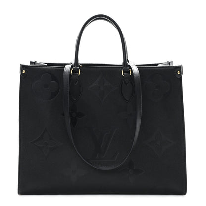 Louis Vuitton Empreinte Monogram Giant Onthego GM Black 1 of 9