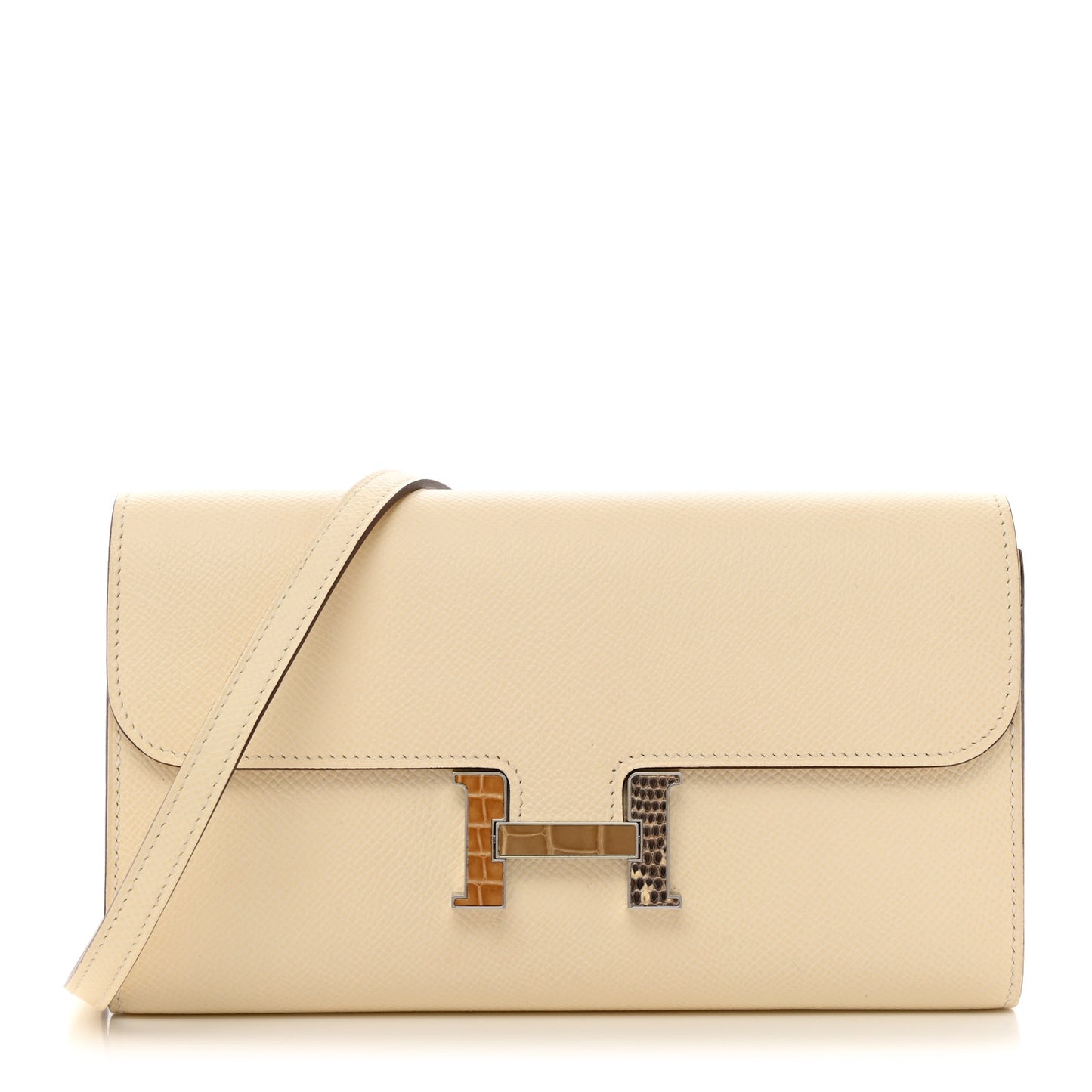 Epsom Alligator Lizard Constance Wallet To Go Nata