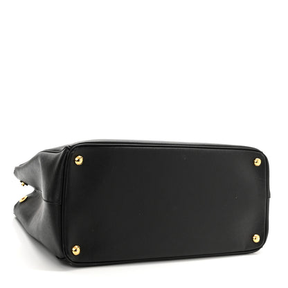 Prada Saffiano Medium Galleria Double Zip Tote Black 4 of 12