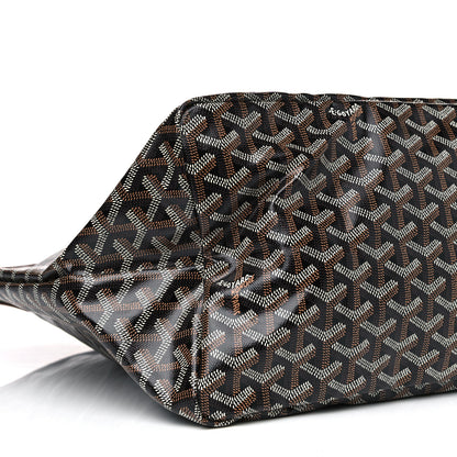 Goyard Goyardine Saint Louis GM Black Gold 8 of 9