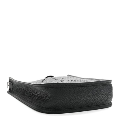 Hermes Taurillon Clemence Evelyne TPM Black 4 of 10