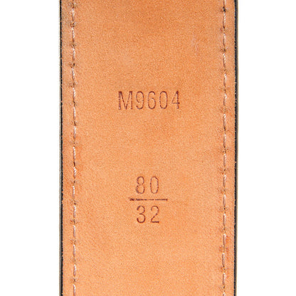 Louis Vuitton Epi Initials Belt 80 32 Black 4 of 7