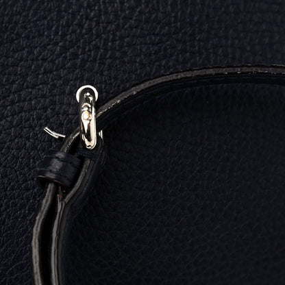 Christian Dior Bullcalf Small Diorissimo Tote Navy Fuchsia 10 of 13