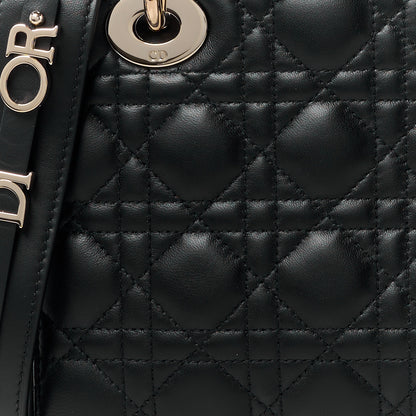 Christian Dior Lambskin Cannage Small My ABCDior Lady Dior Black 8 of 11