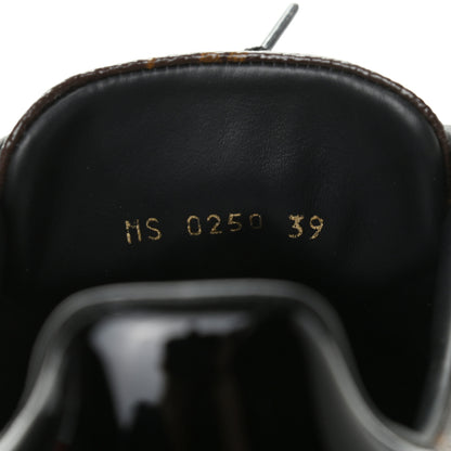 Louis Vuitton Patent Monogram Frontrow Sneakers 8 of 9