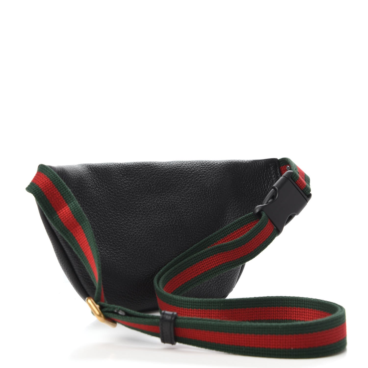 Gucci Grained Calfskin Small Logo Belt Bag Black 3 of 10