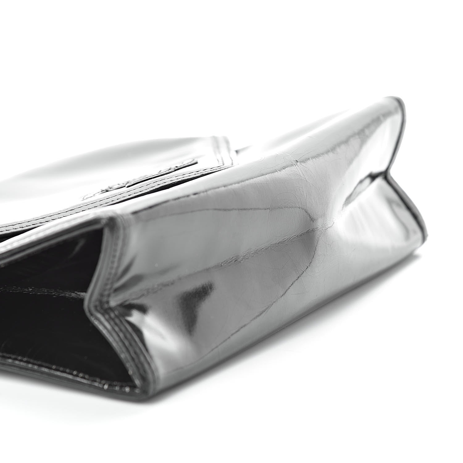 Chanel Patent Envelope CC Clutch Black 16 of 17