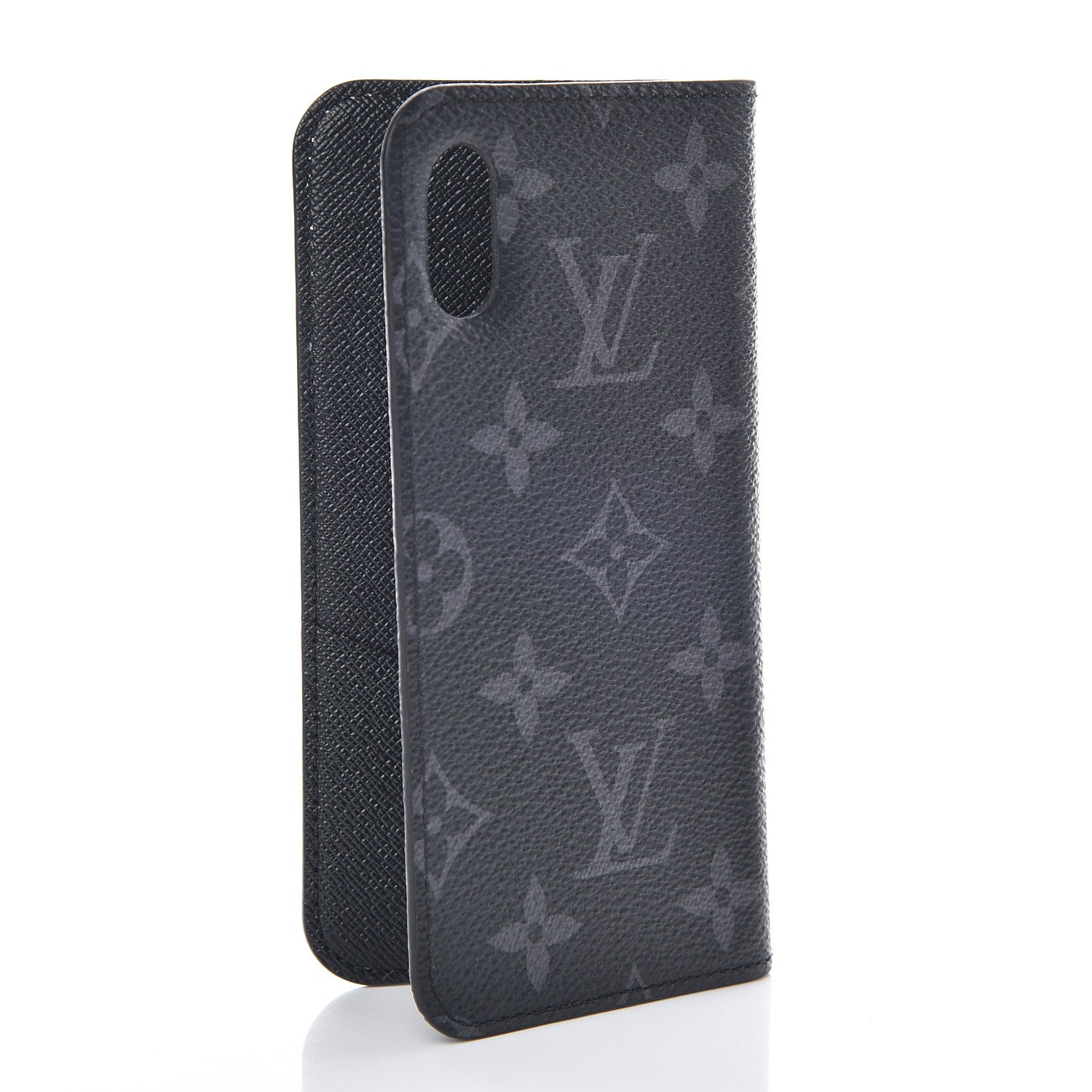 Louis Vuitton Monogram Eclipse iPhone X Folio Case 3 of 6
