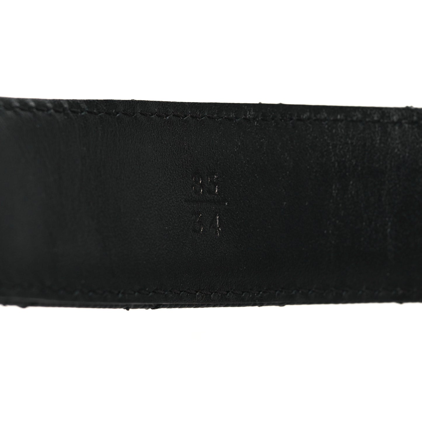 Caviar Quilted CC Chain Belt 85 34 Black