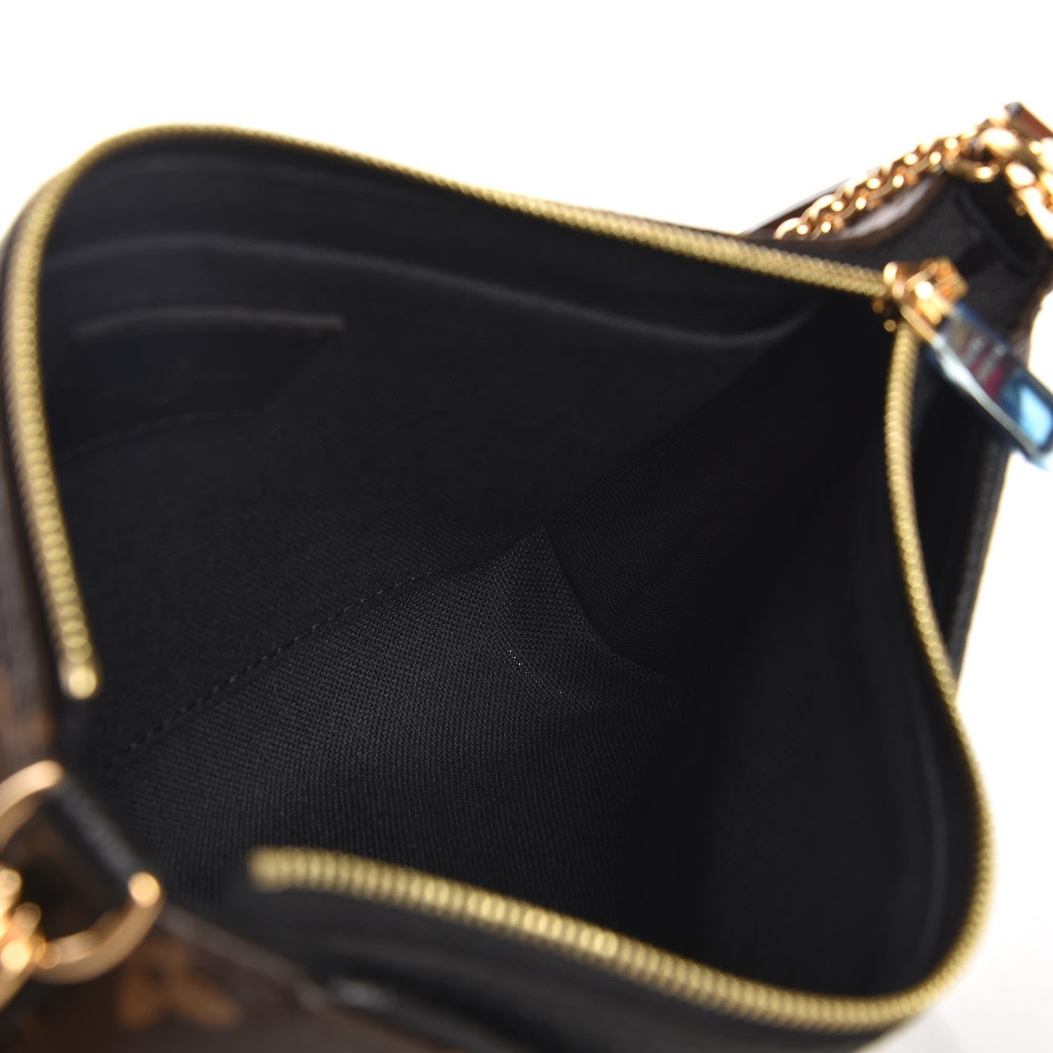 Louis Vuitton Monogram Pallas Clutch Black 5 of 9