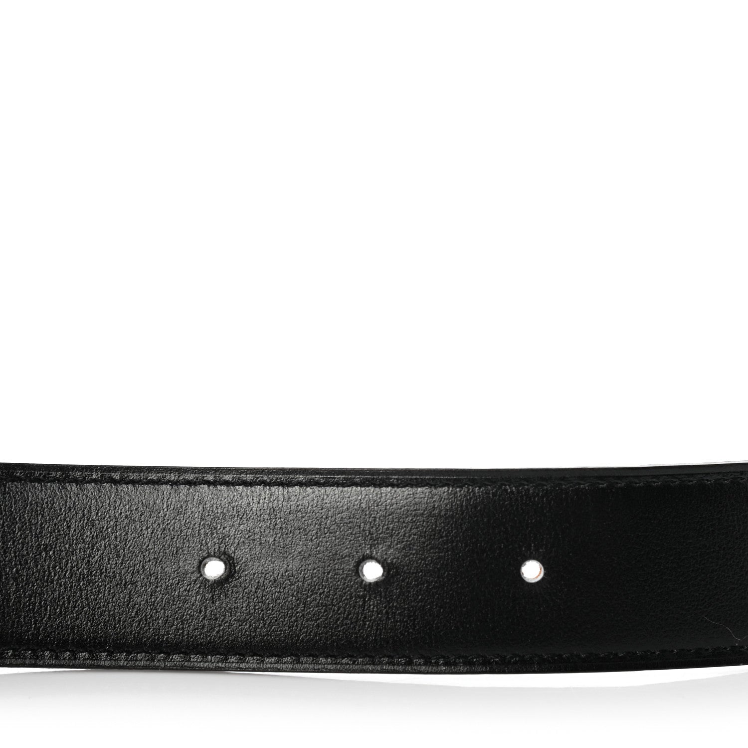 Hermes Swift Togo 32mm H Belt 95 Black Gold 3 of 5