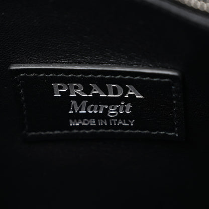 Prada City Calfskin Small Margit Bag Argilla Black 6 of 11