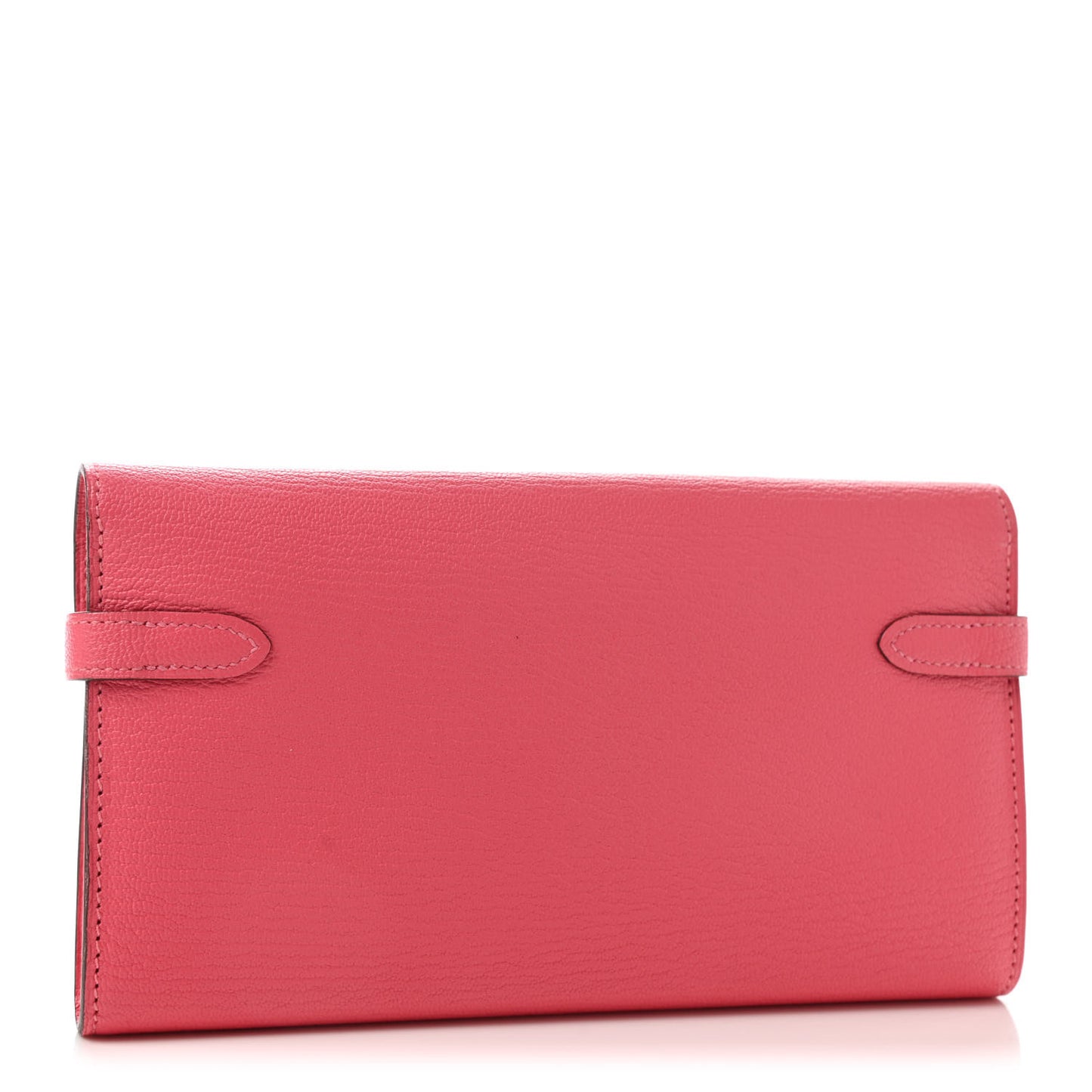 Chevre Mysore Kelly Longue Wallet Rose Lipstick