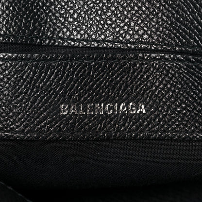Balenciaga Signature Grained Calfskin Logo XXS Ville Top Handle Bag Black 6 of 11