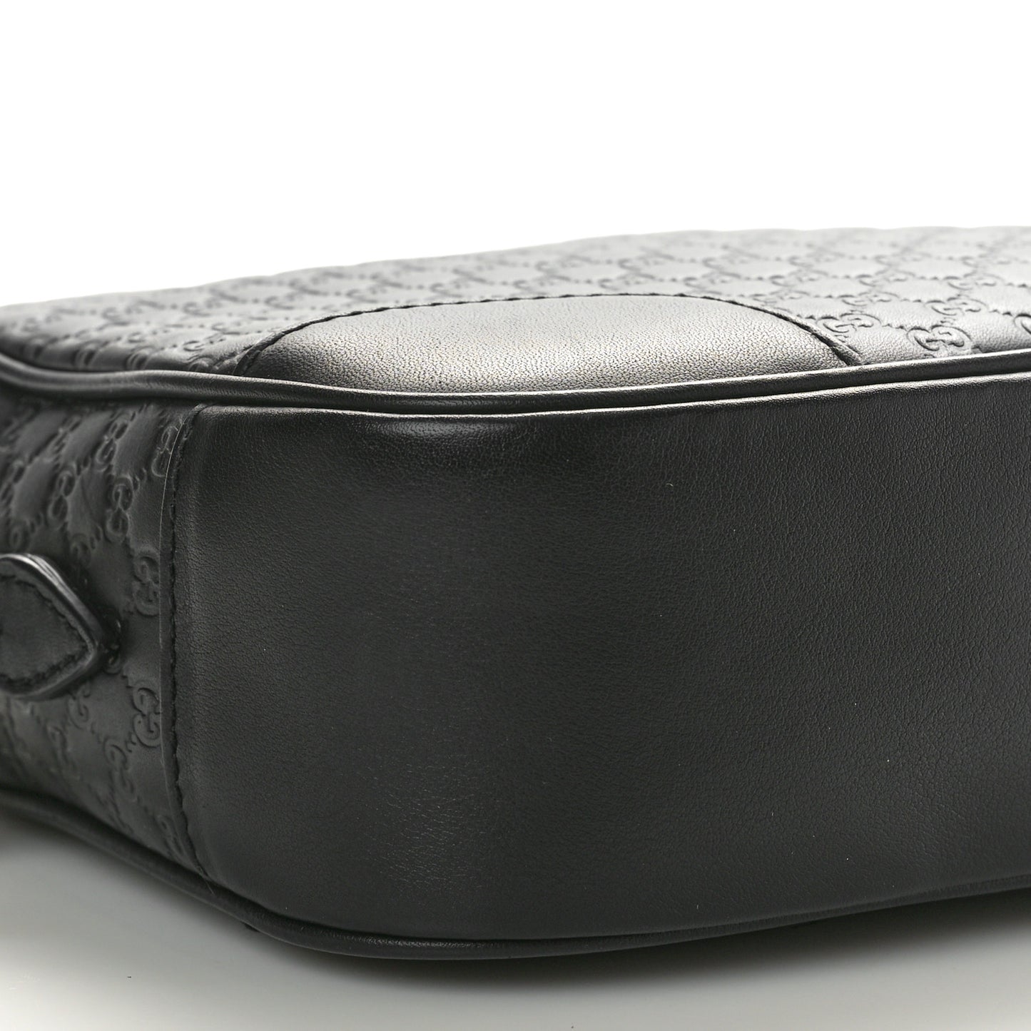Microguccissima Mini Bree Messenger Bag Black