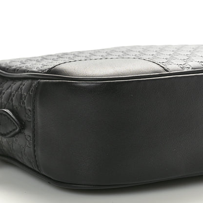 Gucci Microguccissima Mini Bree Messenger Bag Black 9 of 10