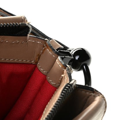 Christian Louboutin Grained Calfskin Passage Messenger Black Beige 11 of 18