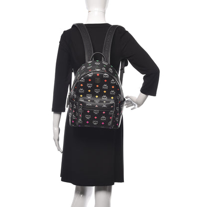 MCM Visetos Spektrum Small Stark Backpack Black 2 of 10