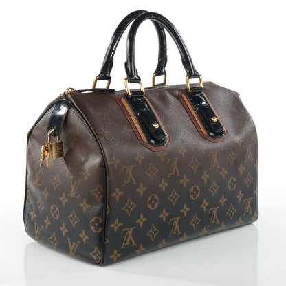 Louis Vuitton Monogram Mirage Speedy 30 Black 3 of 8