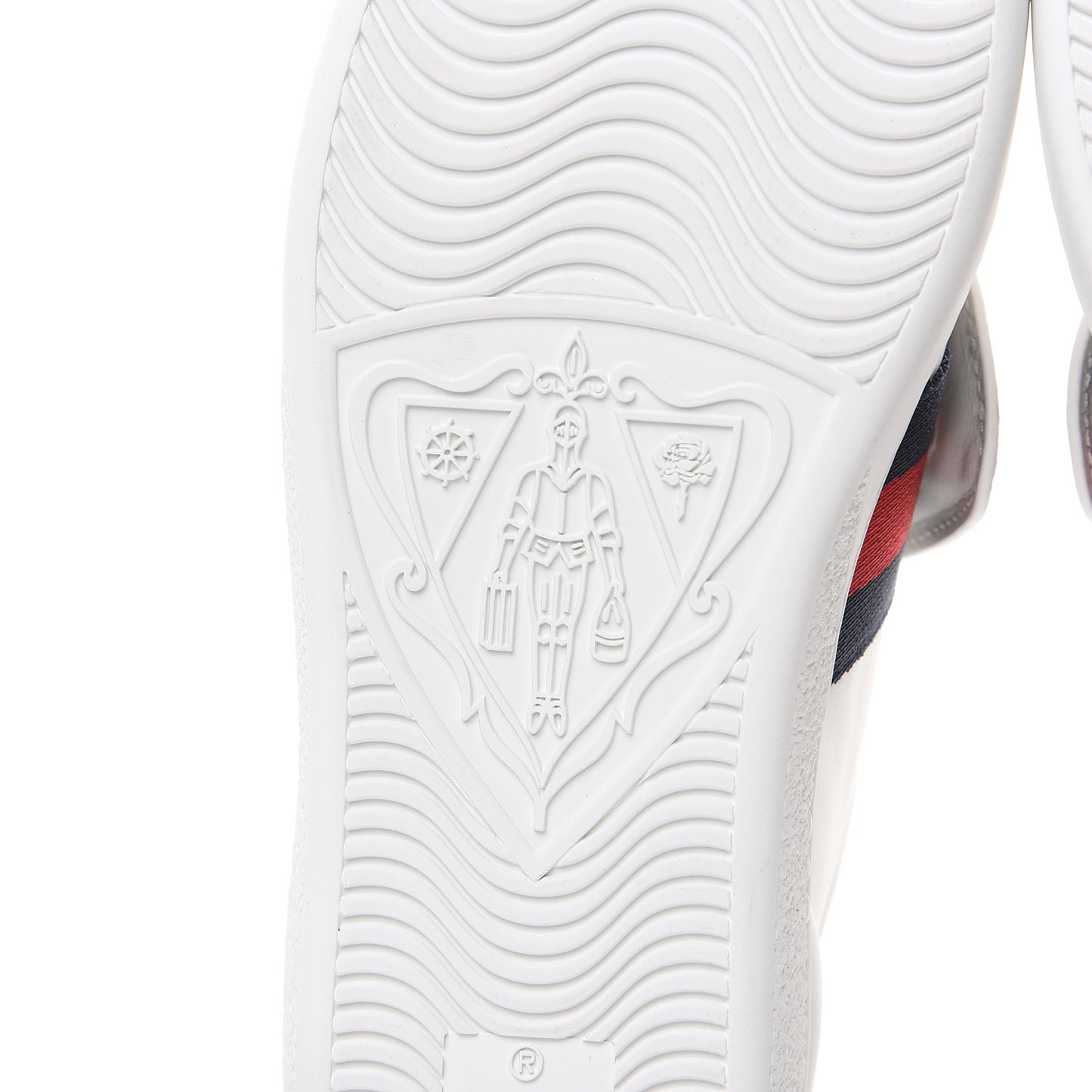 Calfskin Ayers Web Blind for Love Embroidered Womens Ace Sneakers 36 White