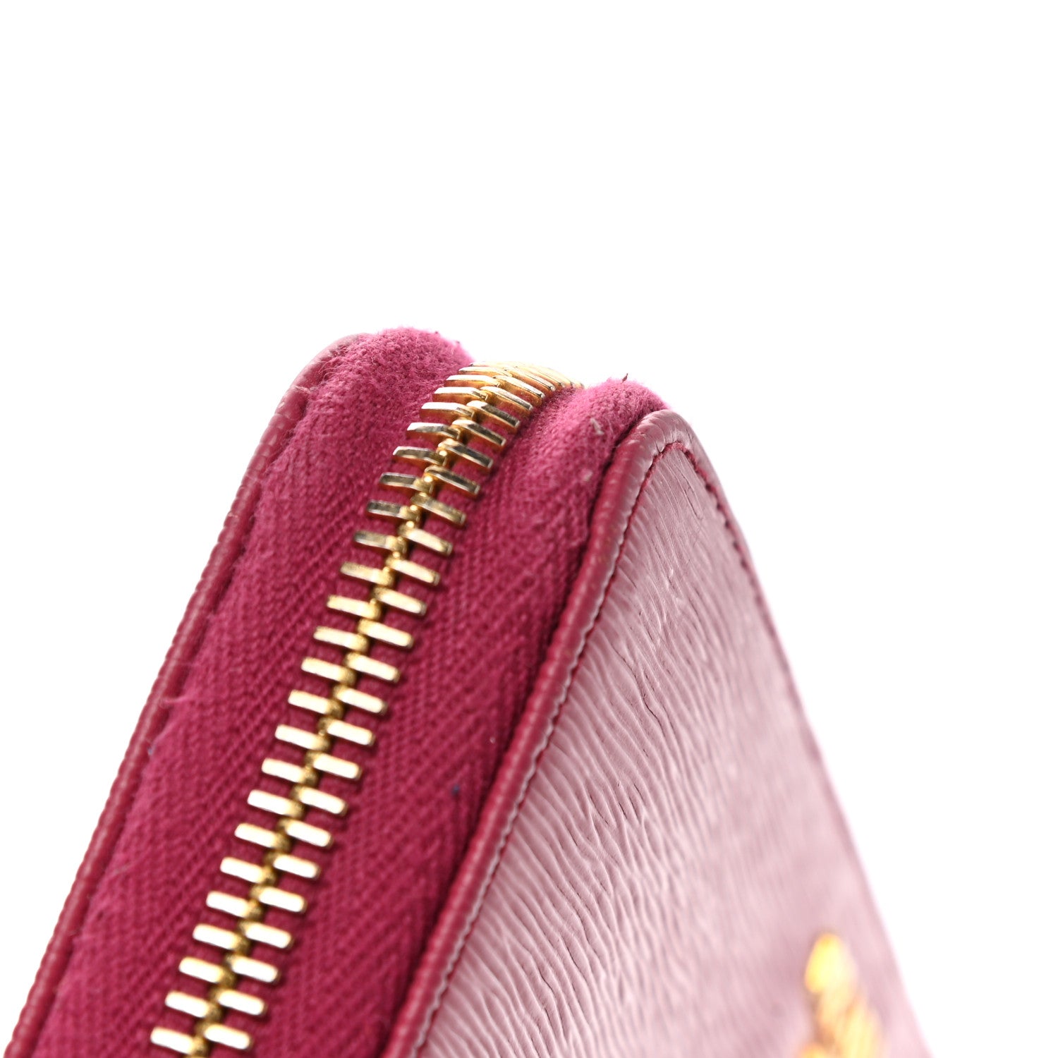 Prada Vitello Move Zip Around Wallet Ibisco 8 of 9