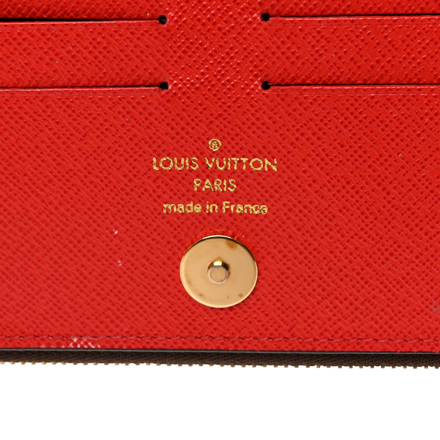 Louis Vuitton Monogram Adele Wallet Coquelicot 7 of 9