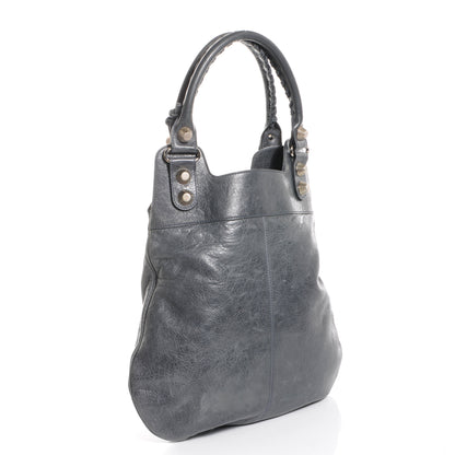 Balenciaga Agneau Giant 21 Silver Hardware Brief Anthracite 3 of 7
