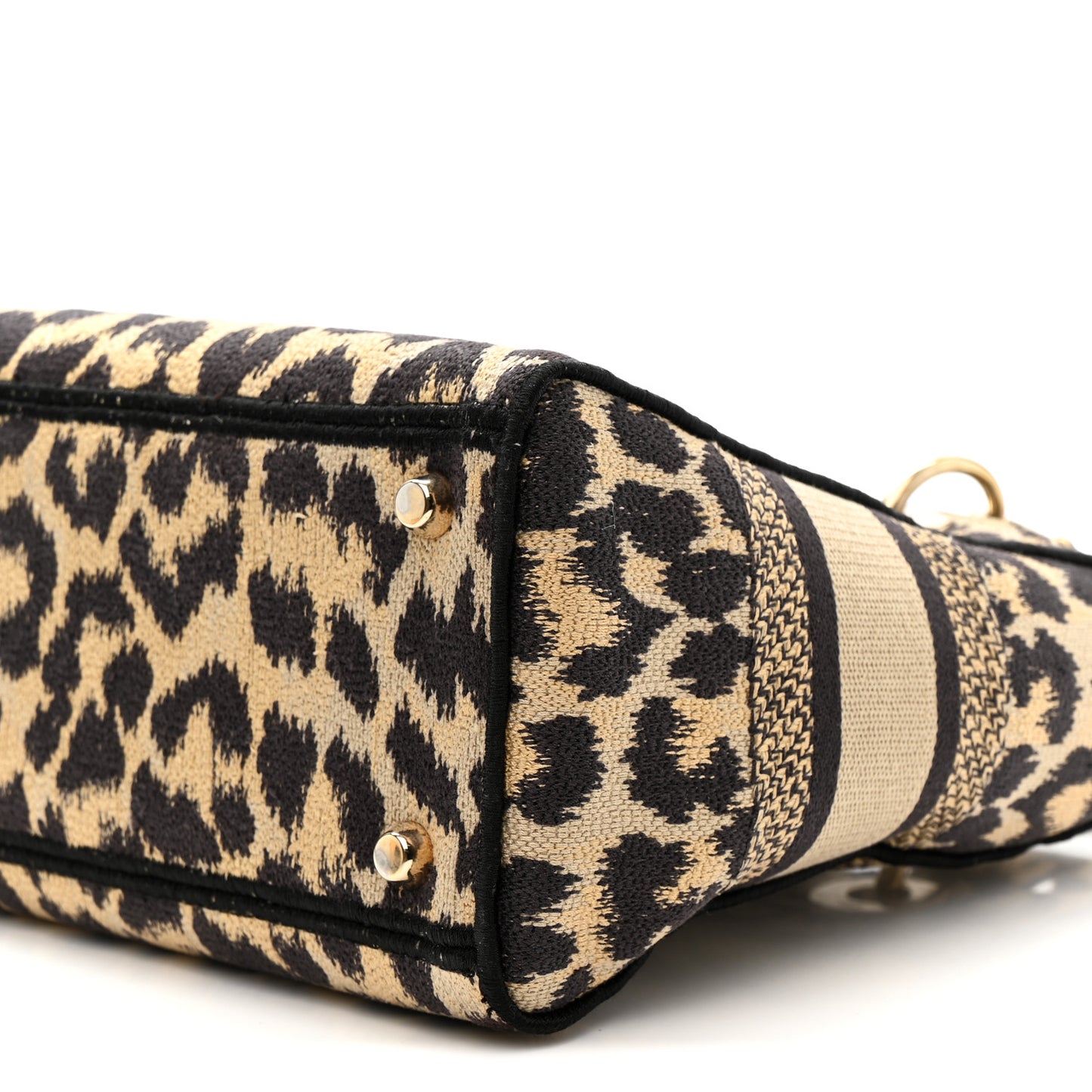 Canvas Medium Mizza Embroidered Lady D-Lite Beige Multicolor