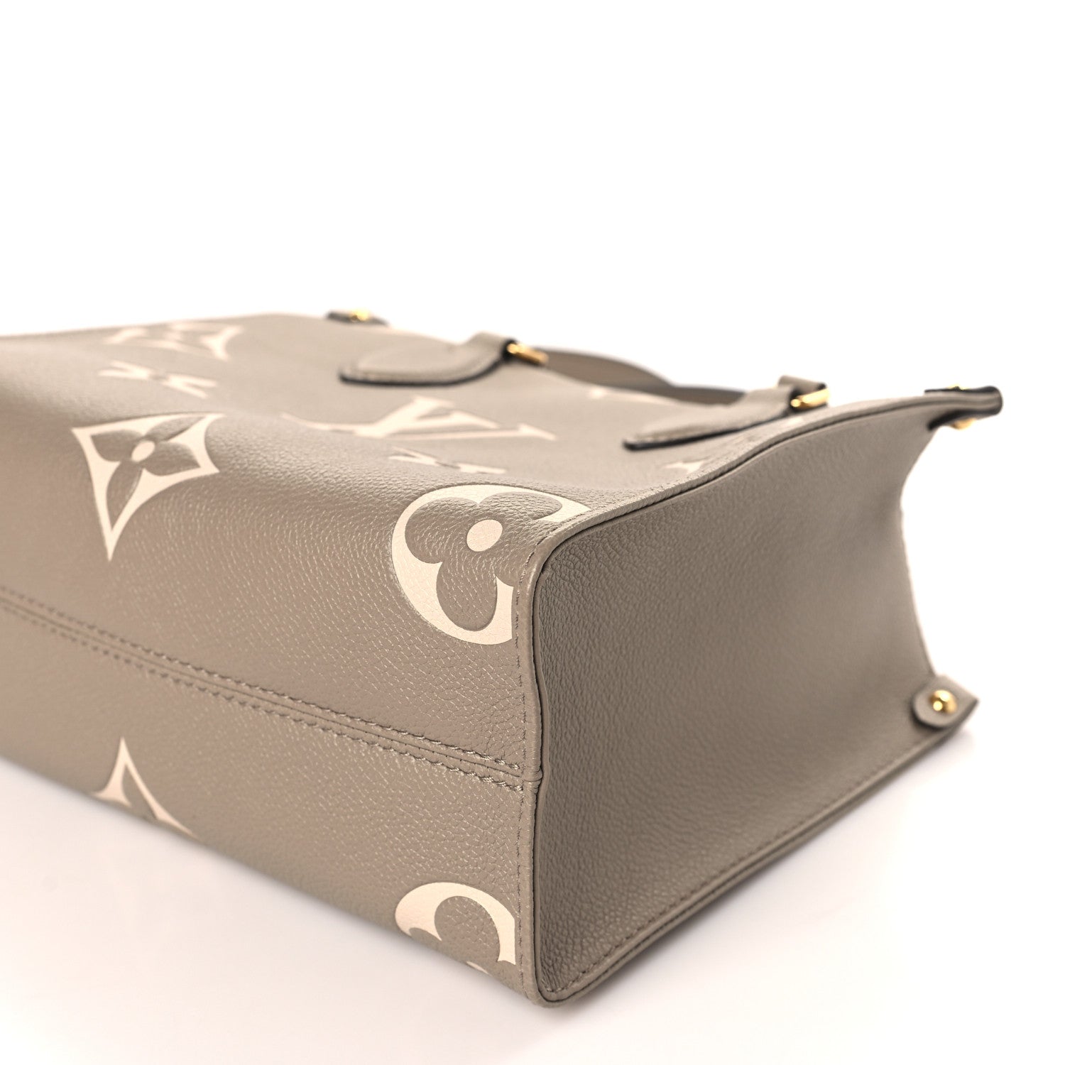 Louis Vuitton Empreinte Monogram Giant Onthego PM Tourterelle Creme 9 of 9