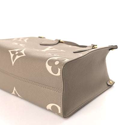 Louis Vuitton Empreinte Monogram Giant Onthego PM Tourterelle Creme 9 of 9