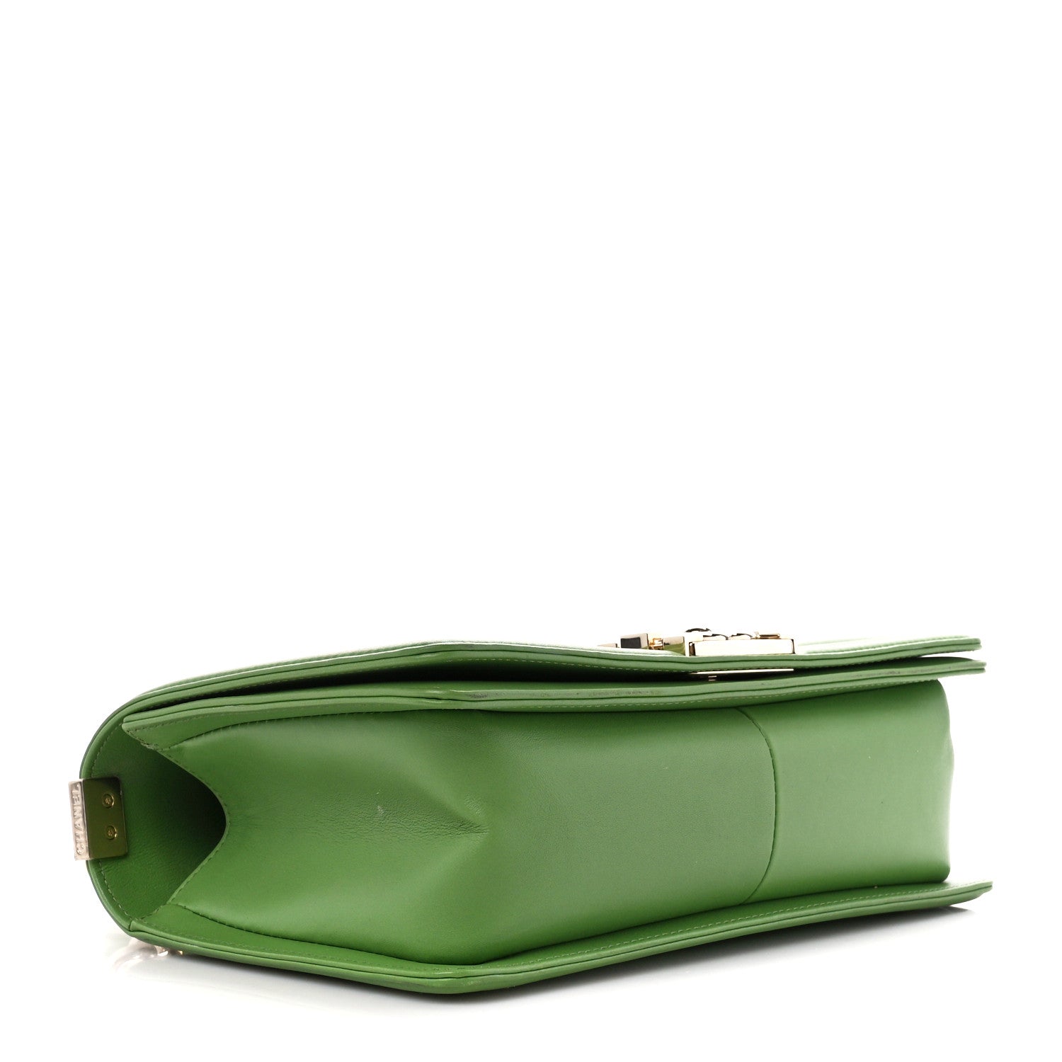 Chanel Lambskin Quilted Medium Boy Flap Green 4 of 10