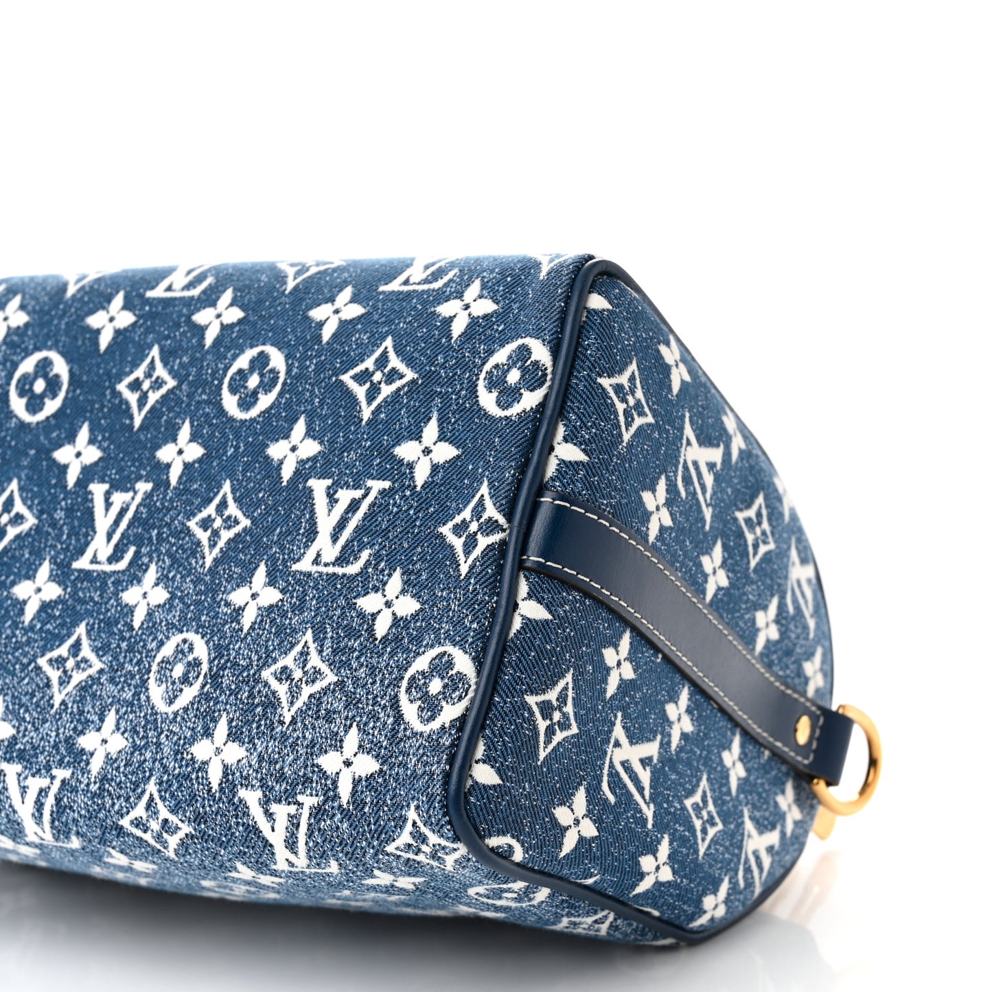 Monogram Jacquard Denim Speedy Bandouliere 25 Bleu