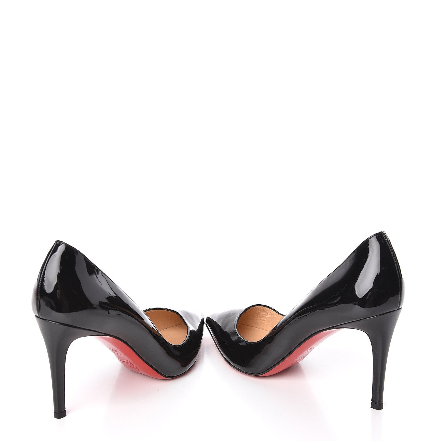 Christian Louboutin Patent Pigalle 85 Pumps 38.5 Black 6 of 10