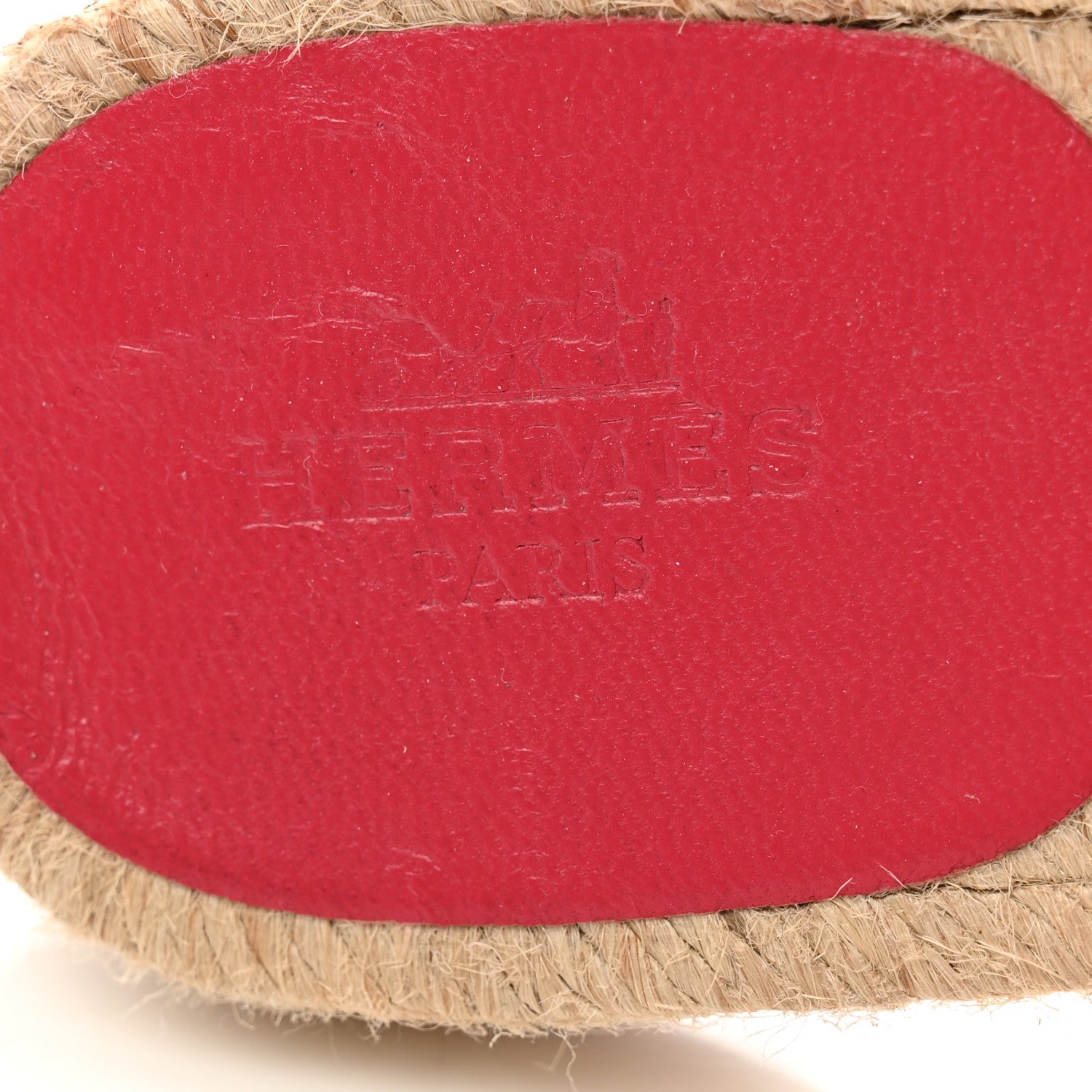 Hermes Nappa Famosa Espadrille Sandals 36 Rosa Framboise 8 of 11
