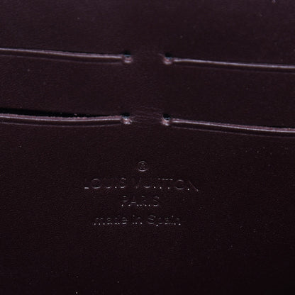 Louis Vuitton Vernis Zippy Wallet Amarante 6 of 7