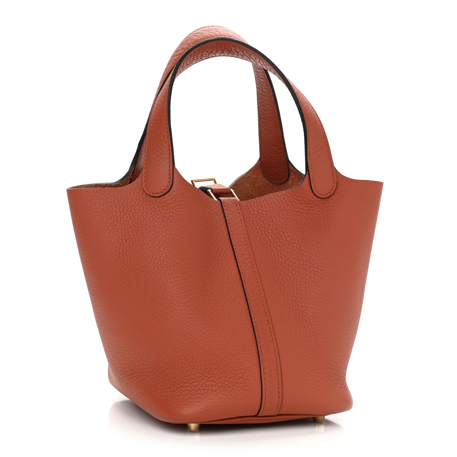 Hermes Taurillon Clemence Picotin Lock 18 PM Cuivre 3 of 11